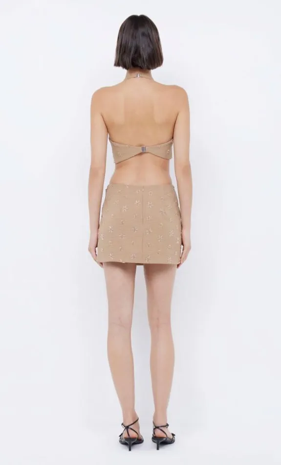 Skirts Shop Bec Bridge Sunseeker Mini Skirt Golden