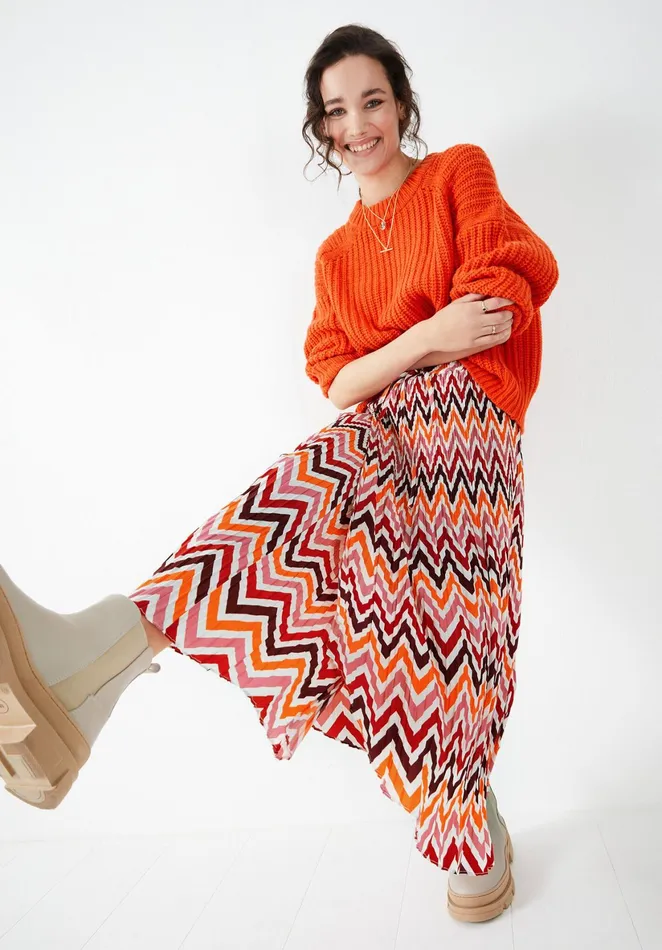 Skirts Women Hush Sahara Wrap Skirt Multi Chevron