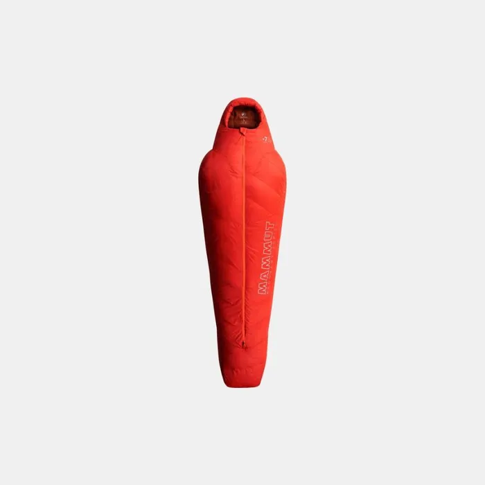 Sleeping Bags Men Mammut Perform Down Bag 7C Safety Orange