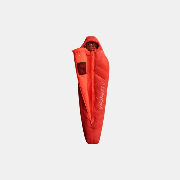 Sleeping Bags Men Mammut Perform Down Bag 7C Safety Orange