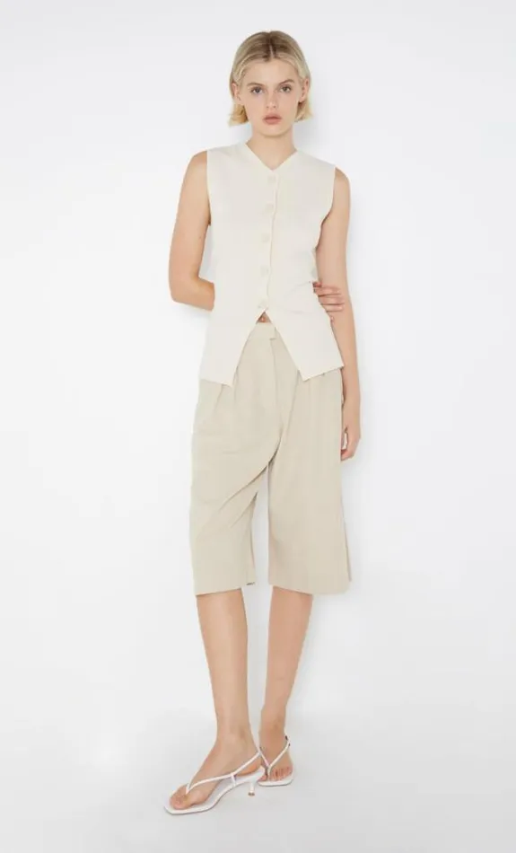 Sleeveless Shop Bec Bridge Ilora Knit Vest Ivory