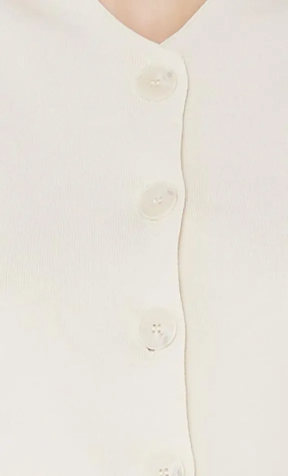 Sleeveless Shop Bec Bridge Ilora Knit Vest Ivory