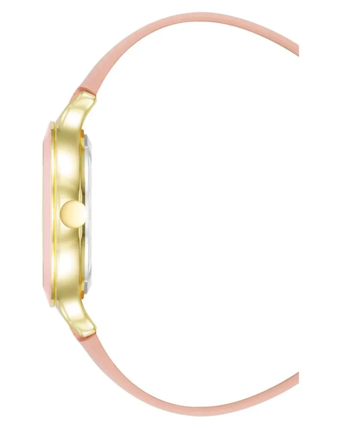 Smooth Strap Watch Pink Women Nine West Straps Smooth Strap Watch Pink Women Nine West Straps