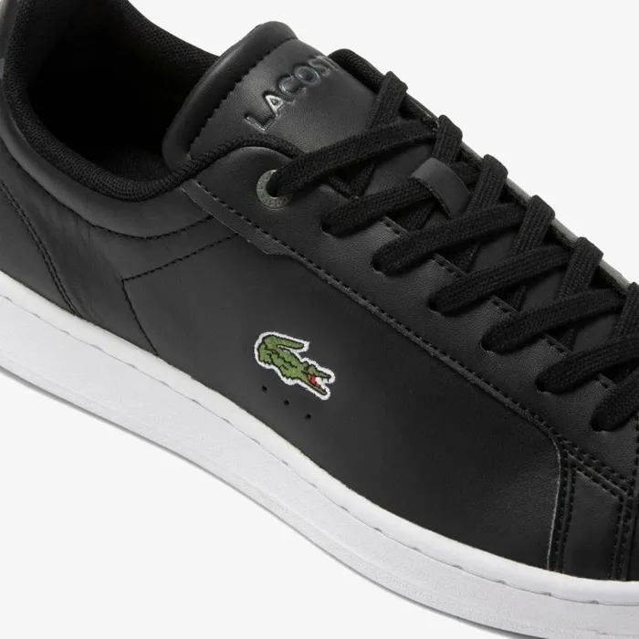 Sneakers Men Lacoste Men039s Carnaby Pro BL Leather Tonal Sneakers Blackwhite 312