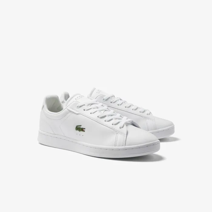 Sneakers Men Lacoste Men039s Carnaby Pro BL Leather Tonal Sneakers Whitewhite 21g