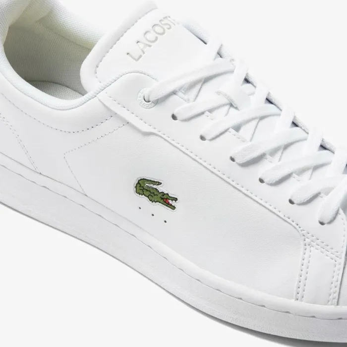 Sneakers Men Lacoste Men039s Carnaby Pro BL Leather Tonal Sneakers Whitewhite 21g