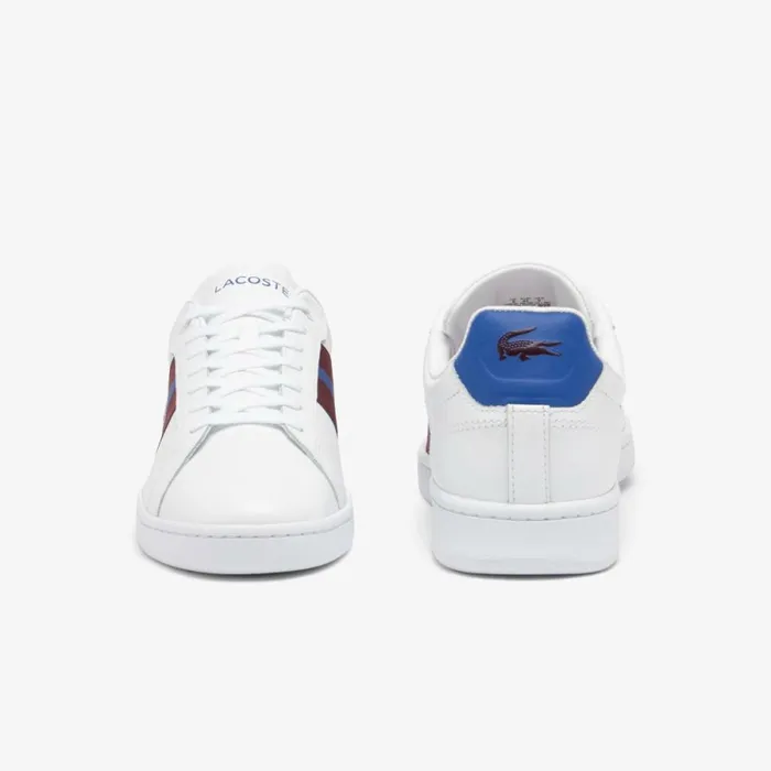 Sneakers Men Lacoste Men039s Carnaby Pro CGR Bar Leather Sneakers Whitedark Blue X96