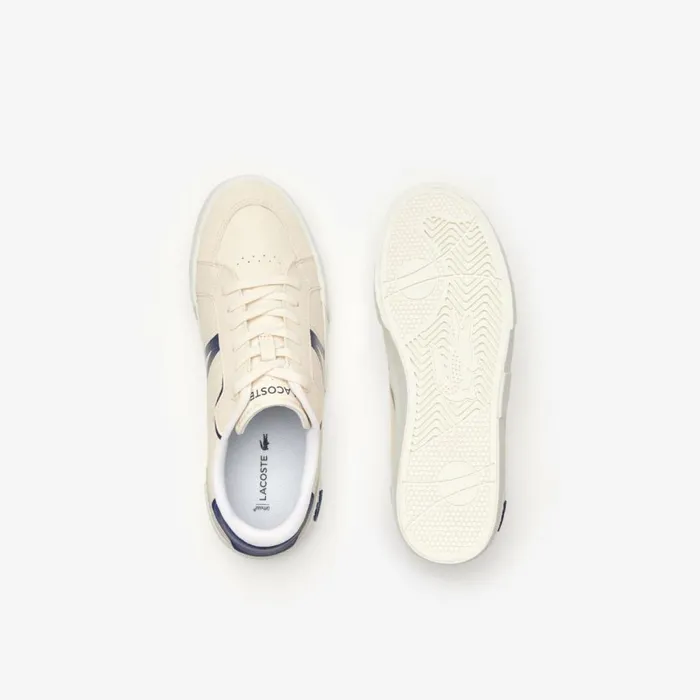 Sneakers Men Lacoste Men039s L004 Leather Sneakers Off Whitenavy Wn1