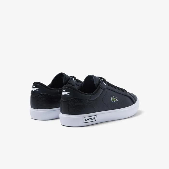 Sneakers Women Lacoste Women039s Powercourt Leather Detailed Sneakers Blackwhite 312