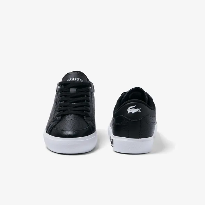 Sneakers Women Lacoste Women039s Powercourt Leather Detailed Sneakers Blackwhite 312