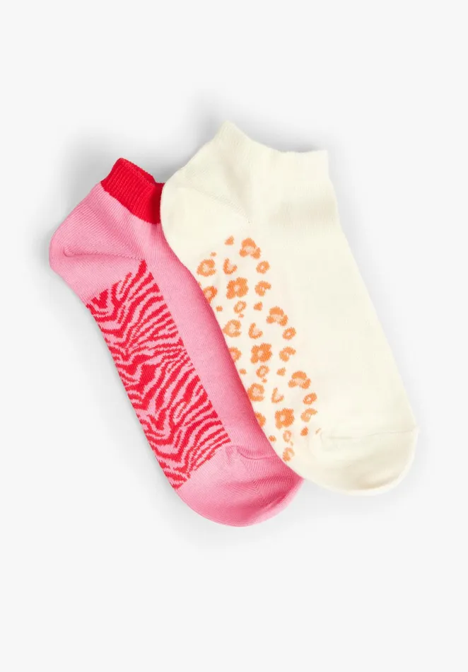 Socks and Tights Women Hush Malie Trainers Socks 8211 2 Pk Multi