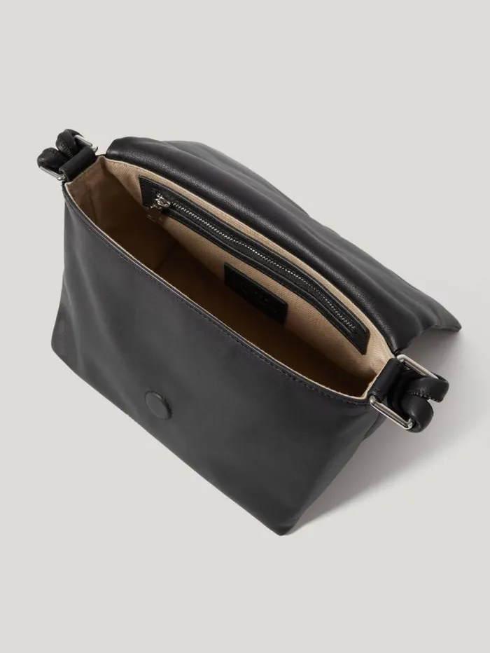 Soft Padded Crossbody Black Women Jigsaw Wallets and Card Holders
