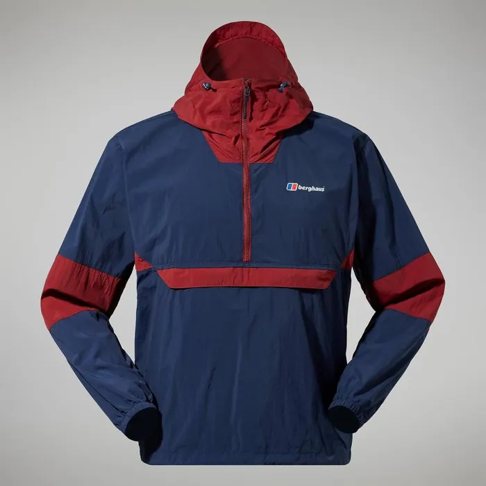Softshells Men Berghaus Urban Coord Wind Jacket 8211 Dark BlueDark Red