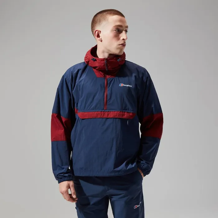 Softshells Men Berghaus Urban Coord Wind Jacket 8211 Dark BlueDark Red