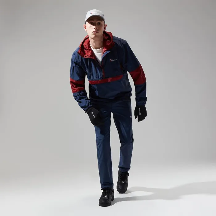 Softshells Men Berghaus Urban Coord Wind Jacket 8211 Dark BlueDark Red