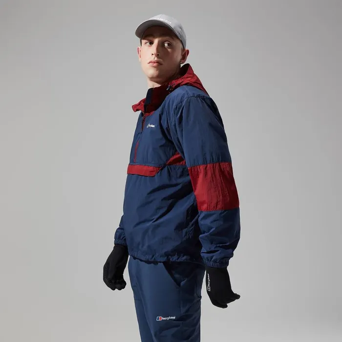 Softshells Men Berghaus Urban Coord Wind Jacket 8211 Dark BlueDark Red