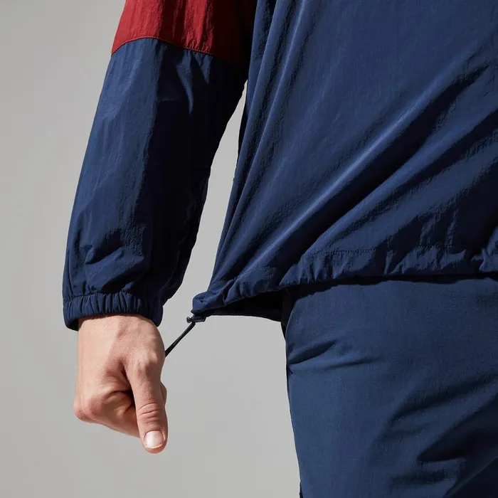 Softshells Men Berghaus Urban Coord Wind Jacket 8211 Dark BlueDark Red