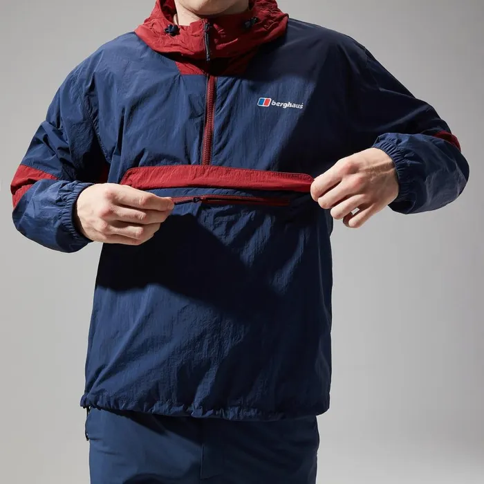Softshells Men Berghaus Urban Coord Wind Jacket 8211 Dark BlueDark Red