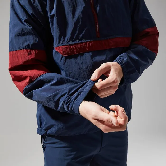 Softshells Men Berghaus Urban Coord Wind Jacket 8211 Dark BlueDark Red