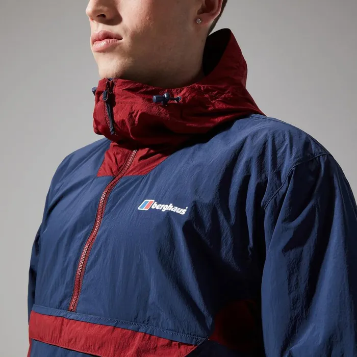 Softshells Men Berghaus Urban Coord Wind Jacket 8211 Dark BlueDark Red