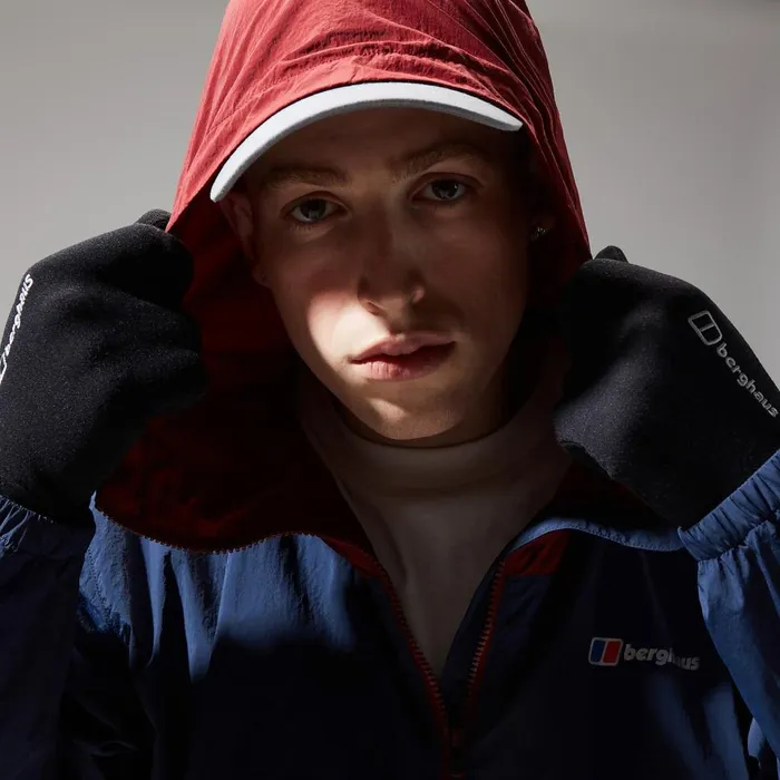 Softshells Men Berghaus Urban Coord Wind Jacket 8211 Dark BlueDark Red