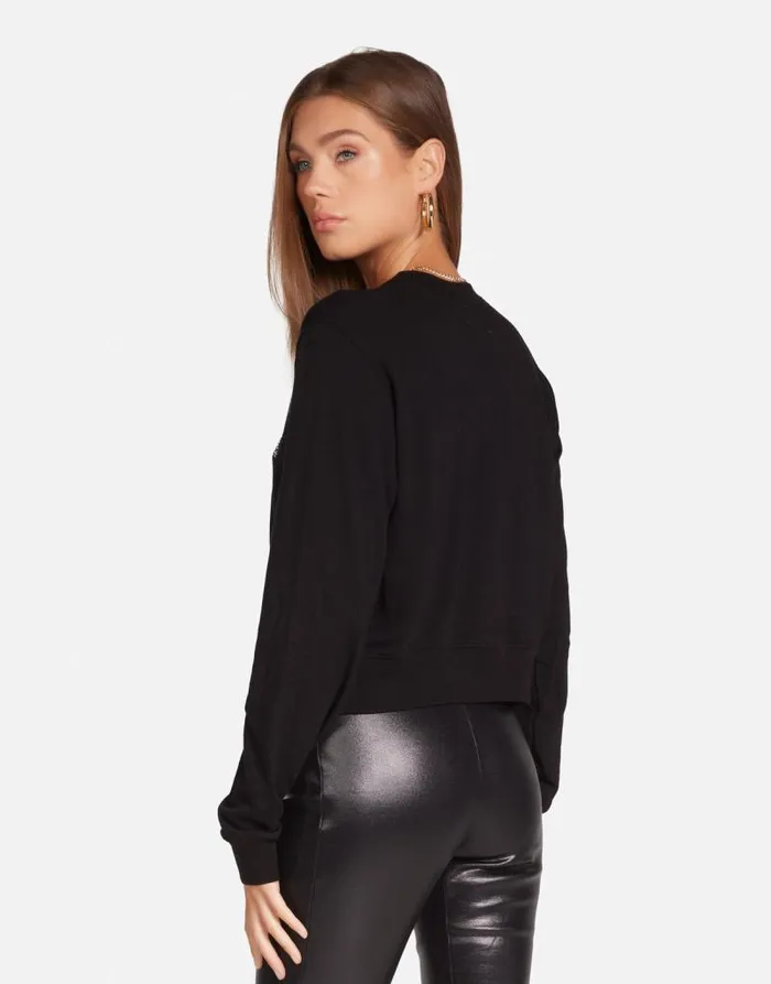 Spalding Crystal Optimist Black Women Lauren Moshi Long Sleeve