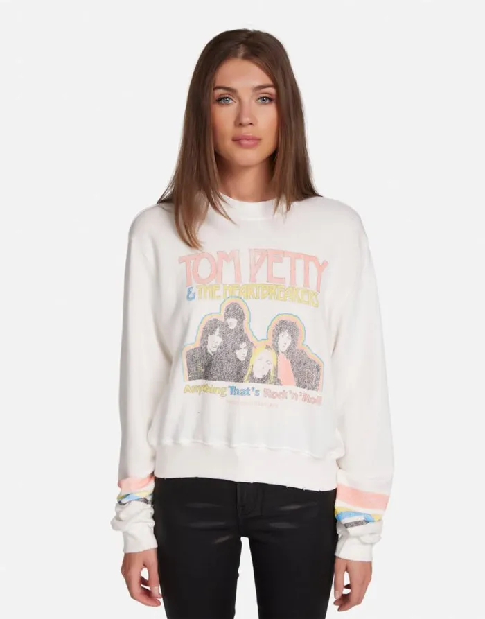 Spalding Tom Petty Rock N Roll Milk Women Lauren Moshi Long Sleeve