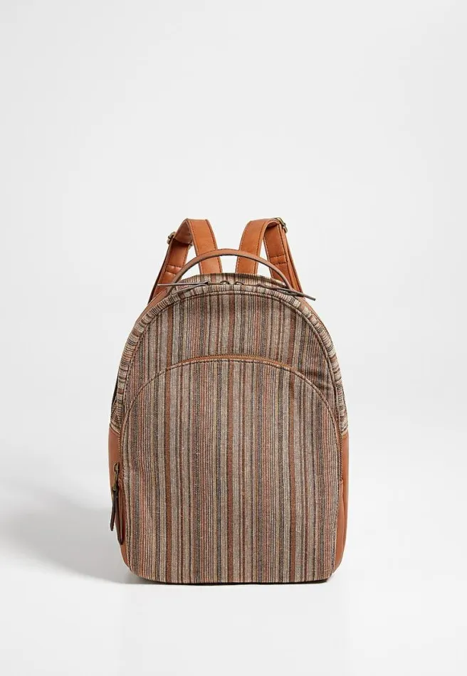 Stripe Backpack Women Maurices Bags