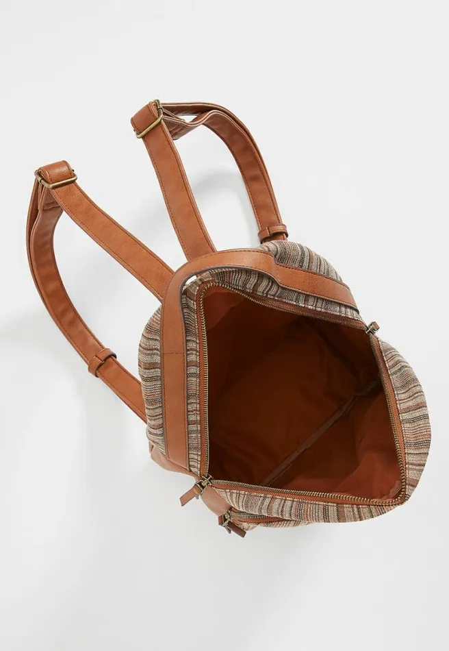 Stripe Backpack Women Maurices Bags