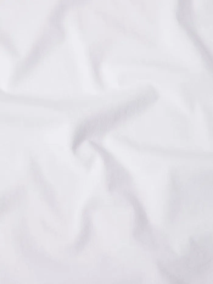 Supima Cotton Long Sleeve Tee White Women Jigsaw Pyjamas and Loungewear