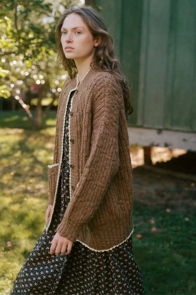Sweaters and Outerwear The Hilde Cardigan Camel 8211 Christy Dawn Women Sweaters and Outerwear The Hilde Cardigan Camel 8211 Christy Dawn Women