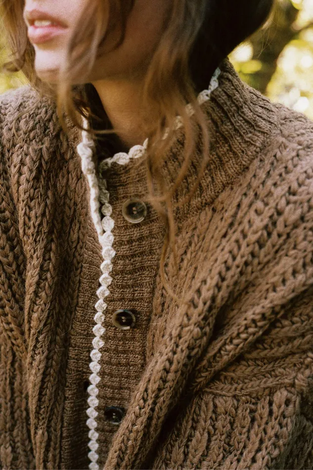 Sweaters and Outerwear The Hilde Cardigan Camel 8211 Christy Dawn Women Sweaters and Outerwear The Hilde Cardigan Camel 8211 Christy Dawn Women