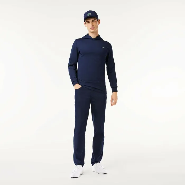 Sweaters and Sweatshirts Men Lacoste Men039s UltraDry Golf Hoodie Navy Blue 166
