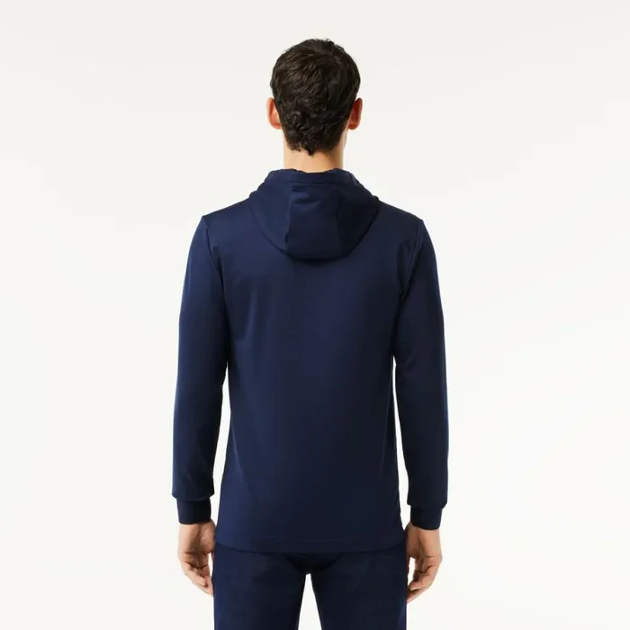 Sweaters and Sweatshirts Men Lacoste Men039s UltraDry Golf Hoodie Navy Blue 166