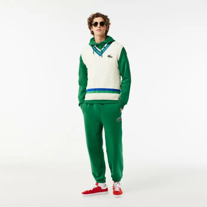 Sweaters and Sweatshirts MenWomen Lacoste Unisex Loose Fit Hoodie Rocket Green Cnq