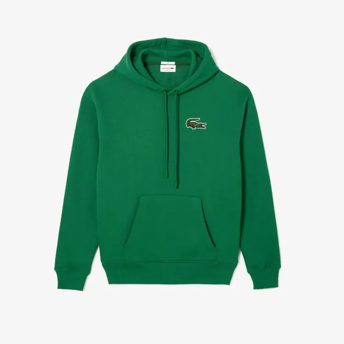 Sweaters and Sweatshirts MenWomen Lacoste Unisex Loose Fit Hoodie Rocket Green Cnq