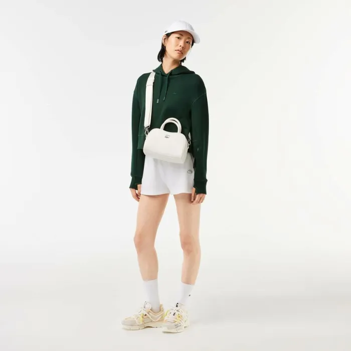 Sweaters and Sweatshirts Women Lacoste Women039s Hoodie Forest Green Yzp