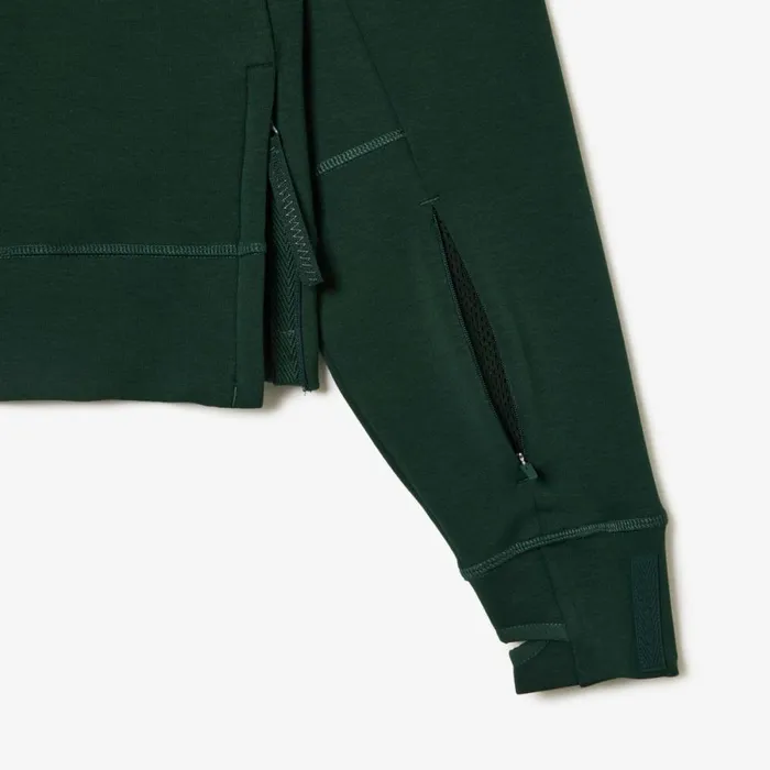 Sweaters and Sweatshirts Women Lacoste Women039s Hoodie Forest Green Yzp