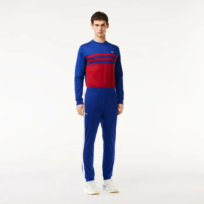 Sweatpants and Trousers Men Lacoste Men039s AbrasionResistant Tennis Sweatpants Navy Blue White Nuv Sweatpants and Trousers Men Lacoste Men039s AbrasionResistant Tennis Sweatpants Navy Blue White Nuv