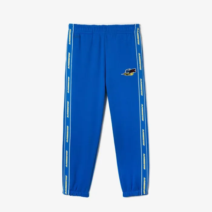 Sweatpants and Trousers Men Lacoste Men039s Branded Band Sweatpants Blue K1q