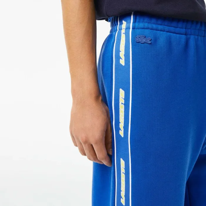 Sweatpants and Trousers Men Lacoste Men039s Branded Band Sweatpants Blue K1q