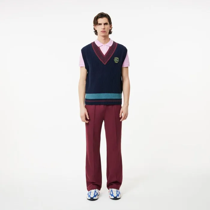 Sweatpants and Trousers Men Lacoste Men039s Paris Sweatpants Bordeaux Ixz