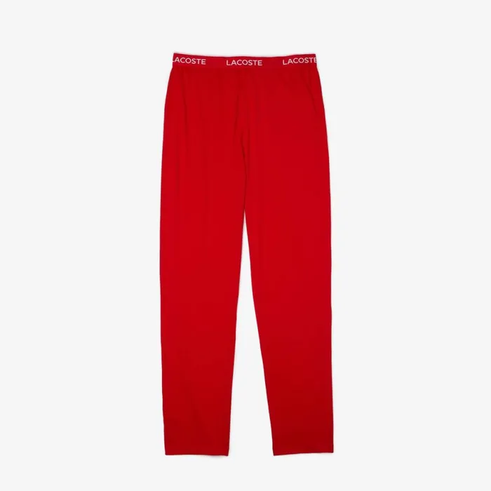 Sweatpants and Trousers Men Lacoste Men039s UltraSoft Cotton Jersey Pajama Bottoms Red 240 Sweatpants and Trousers Men Lacoste Men039s UltraSoft Cotton Jersey Pajama Bottoms Red 240