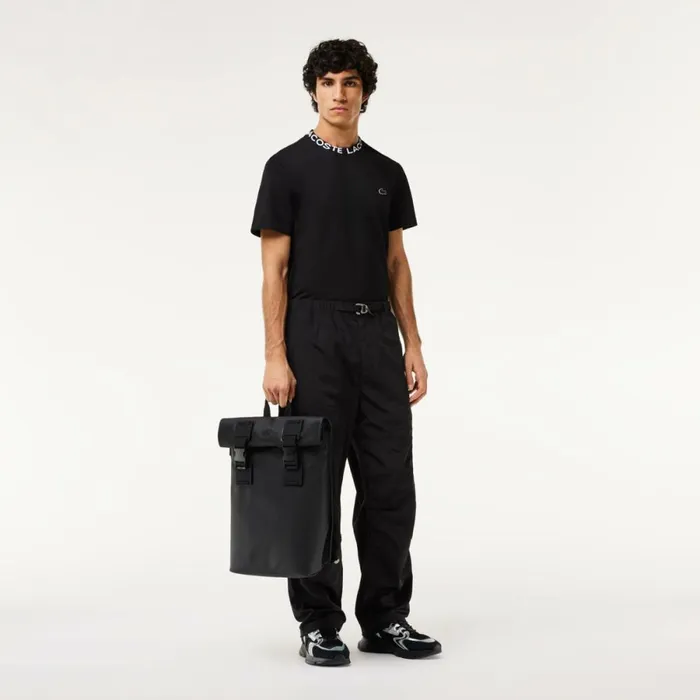Sweatpants and Trousers Men Lacoste Men039s Waterproof Cargo Pants Black 031