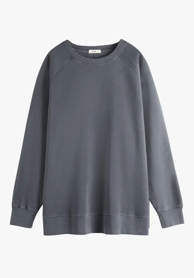 Sweatshirts and Hoodies Women Hush Danni Oversized Sweatshirt Ebony