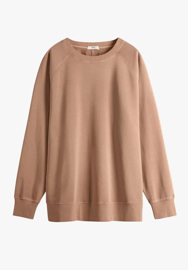 Sweatshirts and Hoodies Women Hush Danni Oversized Sweatshirt Otter Brown