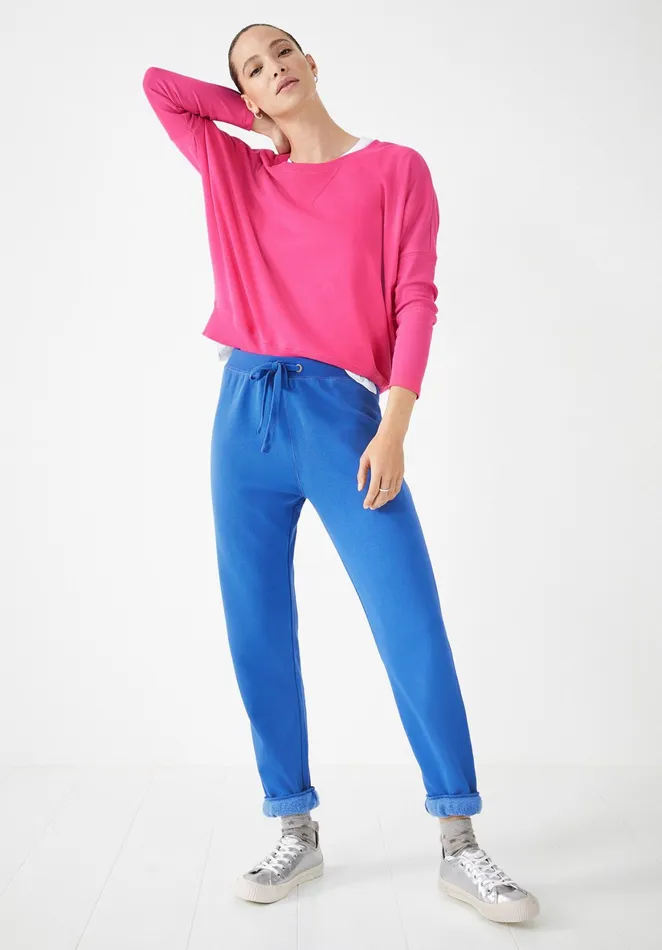 Sweatshirts and Hoodies Women Hush Dolman Sloppy Joe Hot Pink