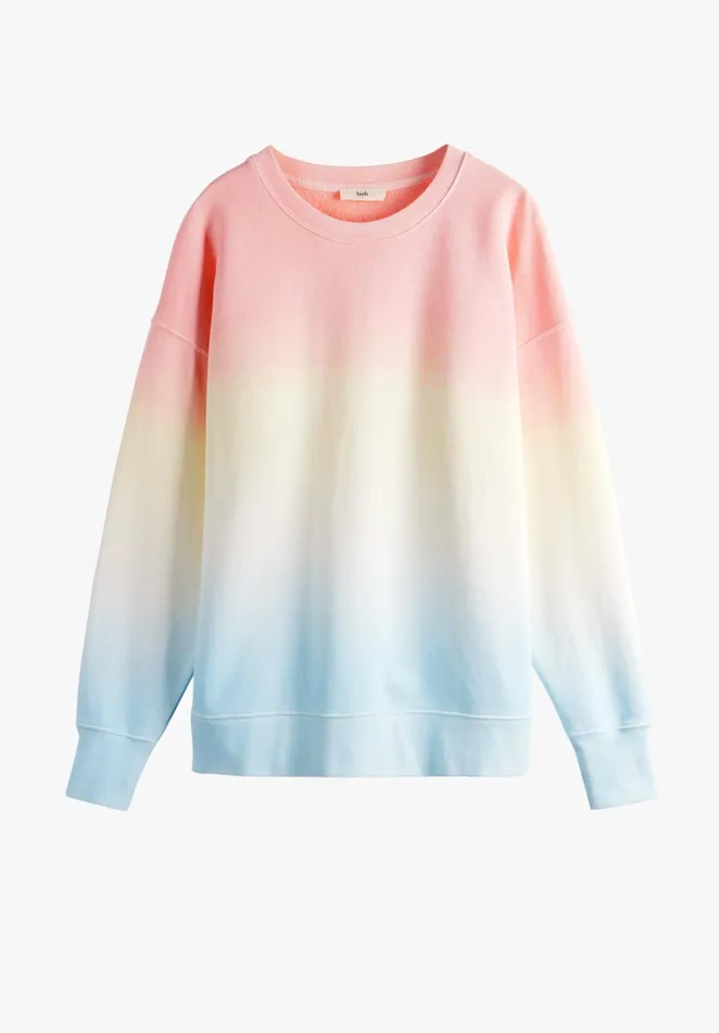 Sweatshirts and Hoodies Women Hush Ombre Relaxed Sweatshirt Multi Pastel