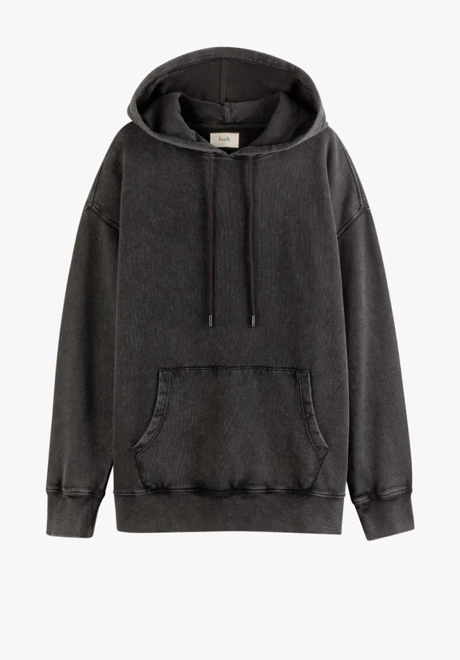 Sweatshirts and Hoodies Women Hush Reni Oversized Hoodie Washed Black