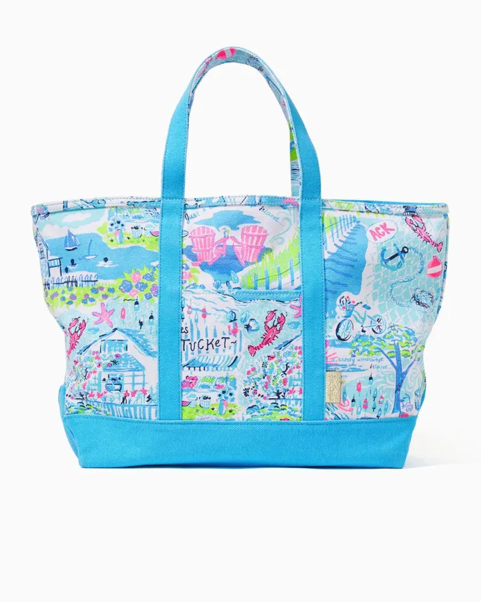 Swim WomenHome and Gifts Lilly Pulitzer Mercato Tote Whisper Blue Lilly Loves Nantucket Swim WomenHome and Gifts Lilly Pulitzer Mercato Tote Whisper Blue Lilly Loves Nantucket